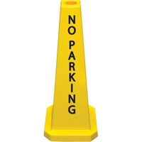 "No Parking" Lamba Traffic Cones, English Fastek