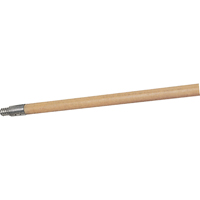 Structural Foam Push Broom Handle, Wood, ACME Threaded Tip, 15/16" Diameter, 60" Length NC750 | Fastek