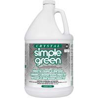 Nettoyant et d&eacute;graissant industriel Crystal Simple Green , 1 gal., Cruche Fastek
