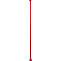 Tari&egrave;re &agrave; barre dameuse, Largeur de 3-1/2", Longueur de 69" Fastek