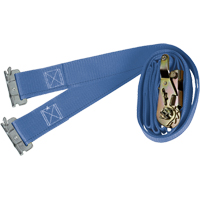 Logistic Straps, Ratchet, 2" W x 20' L, 1000 lbs. (454 kg) WLL Fastek