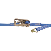 Heavy-Duty Utility Straps, J-Hook, 1" W x 1.33' L, 835 lbs. (379 kg) Working Load Limit Fastek