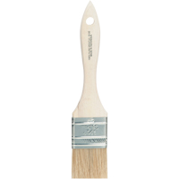 Paint Brush, White China, Wood Handle, 1-3/4" Width ND936 | Fastek