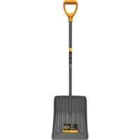 Pro Snow Shovel, Polypropylene Blade, 13-7/8" Wide, D-Grip Handle Fastek