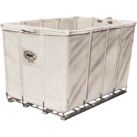 Baskets & Hamper Trucks, Steel, 27-1/2" W x 36" D x 27-1/2" H, 600 lbs. Capacity NG527 | Fastek