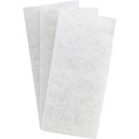 Doodlebug™ White Cleaning Pad, 10" L x 4-1/2" W NH327 | Fastek