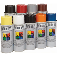 Industrial Enamel Paint, Yellow, Gloss, 10 oz., Aerosol Can NI473 | Fastek