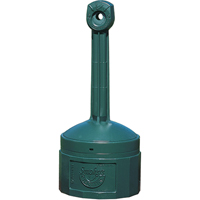 Smoker’s Cease-Fire<sup>®</sup> Cigarette Butt Receptacle, Free-Standing, Plastic, 1 US gal. Capacity, 30" Height NI704 | Fastek