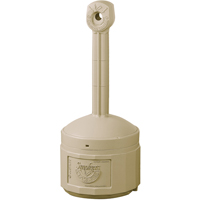 Smoker’s Cease-Fire<sup>®</sup> Cigarette Butt Receptacle, Free-Standing, Plastic, 1 US gal. Capacity, 30" Height NI702 | Fastek