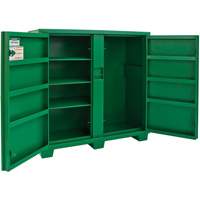 Utility Cabinet, Steel, Green NIH014 | Fastek