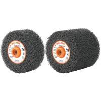 FX Flex Drum, 4-1/4" Dia. x 2" W, 5/8"-11 Arbor, Flex Coarse Grit Fastek