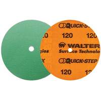 Quick-Step XX Sanding Disc, 6" Dia., 120 Grit, Ceramic Fastek