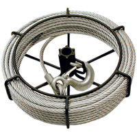 JGP-150A 1-1/2 Ton 66' Cable Assembly For JET&reg; Wire Grip Pullers Fastek