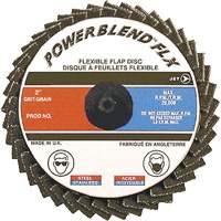 Powerblend FLX Roll-On Flap Disc, 3" x 120 Grit, Zirconia Alumina Fastek
