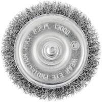 Brosse coupelle sertie sur tige Fastek