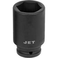 Douille, Chocs, 1-9/16", Prise 3/4", 6 pans, Profond Fastek