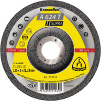 A 624 T Supra Kronenflex<sup>®</sup> Grinding Disc, 5" x 1/4", 7/8" arbor NIU800 | Fastek
