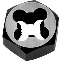 Fili&egrave;re de refiletage hexagonale pour boulon, dia. 1", Filet de M6x1, Acier au chrome Fastek