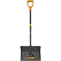 Pro Snow Shovel, Polypropylene Blade, 13-1/2" Wide, D-Grip Handle Fastek