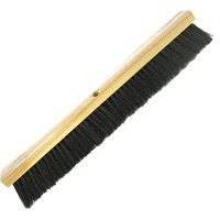 Heavy-Duty Shop Broom, 24", Coarse/Stiff, Tampico/Wire Bristles NJC045 | Fastek