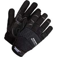 X-Site Heavy-Duty Performance Gloves with Padded Palms, Size Large, Synthetic Palm Fastek