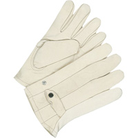 Classic Roper Gloves, 10, Grain Cowhide Palm Fastek