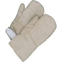 Gander Brand Mitt, Fibreglass, One Size, Protects Up To 608° F (320° C ) Fastek