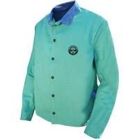 Veste de soudage Gander Brand Banox FR, Coton/Cuir, 2T-Grand, Vert Fastek
