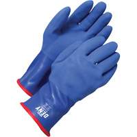 Deny Coated Gloves, Size 10, 12" L, PVC, Acrylic Inner Lining Fastek