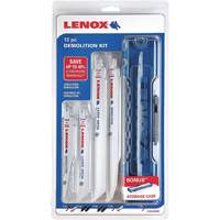 Ensemble de lames de scie alternative pour d&eacute;molitions Fastek