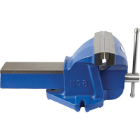 Mechanic's Vise, 8" Jaw Width, 4" Throat Depth Fastek