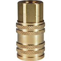 M-Series ARO Pneumatic Manual Coupler, 1/4" Fastek