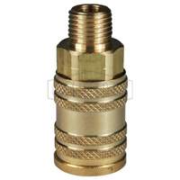 M-Series ARO Pneumatic Manual Coupler, 1/4" Fastek