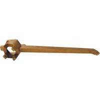Drum Plug Wrench, 12" Handle, Bronze NJE705 | Fastek
