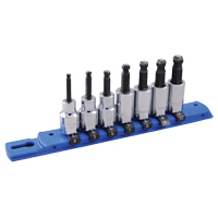 Metric Ball Nose Socket Set, 7 Pcs Fastek