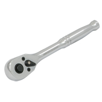 Quick-Release Ratchet Wrench, 1/4" Drive, Plain Handle Fastek