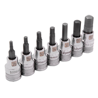 Jeu de douilles SAE standards, 7 mrcx Fastek