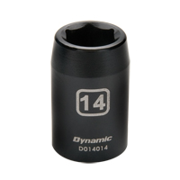 Metric Socket, Impact, 8 mm, 1/2" Drive, 6 Points Fastek
