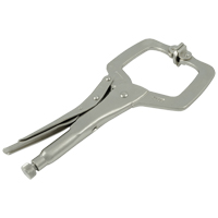 Locking Clamp Pliers with Swivel Pads, 6" Length, C-Clamp NJH858 | Fastek