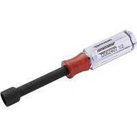 SAE Nut Driver with Acetate Handle, 1/2" Drive, 6-3/4" L, Non Magnetic Fastek