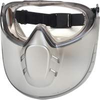 Lunettes de s&eacute;curit&eacute; Capstone Shield avec &eacute;cran facial amovible, Lentille Transparent, Antibu&eacute;e, Ventilation Directe/Ferm&eacute; Fastek