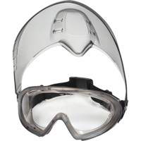 Lunettes de s&eacute;curit&eacute; Capstone Shield avec &eacute;cran facial amovible, Lentille Transparent, Antibu&eacute;e, Ventilation Directe/Ferm&eacute; Fastek