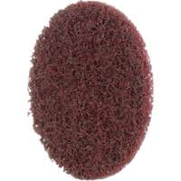 Disque de conditionnement de surface SC-DR Roloc Scotch-Brite, 2" dia., Grain Moyen, Oxyde d'aluminium Fastek