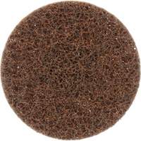Disque de conditionnement de surface SC-DR Roloc Scotch-Brite, 3" dia., Grain Cors&eacute;, Oxyde d'aluminium Fastek