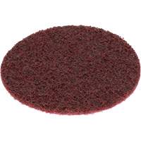 Disque de conditionnement de surface SC- DH Scotch-Brite, 4" dia., Grain Moyen, Oxyde d'aluminium Fastek