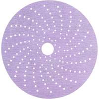 Disque de ponçage net mauve Hookit, dia 6", Grain P240, Oxyde d'aluminium, Poids C Fastek