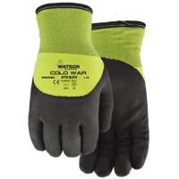 Stealth Cold War Thermal Gloves, Large, Foam Nitrile Coating Fastek