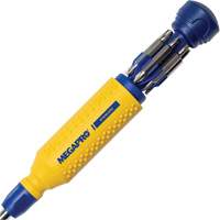 Original Stainless Steel 15-in-1 Multi-Bit Screwdriver, 8-37/50" L, Textured Handle Fastek