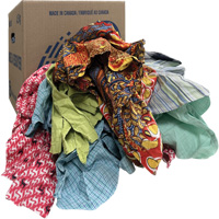 Wiper Rags, Mix Colours, 10 lbs. Fastek