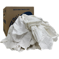 Wiper Rags Box, White, 10 lbs. Fastek